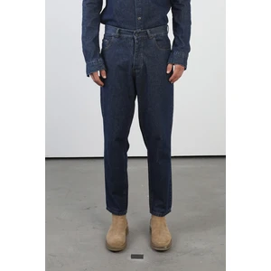 Erkek Lacivert Boyfriend Kot Pantolon