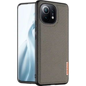 Dux Ducis Fino Serisi Xiaomi Mi 11 Kılıf Premium Dokuma Silikon Kılıf