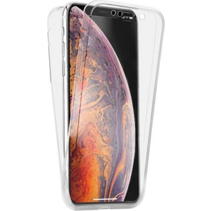 Apple iPhone Xs Max (6.5'') Kılıf 6 Tarafı Tam Full Koruma 360 Clear Soft Şeffaf