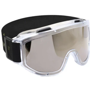 Iş Güvenlik Gözlüğü Buğulanmaz Koruyucu Gözlük Ventilli Gümüş