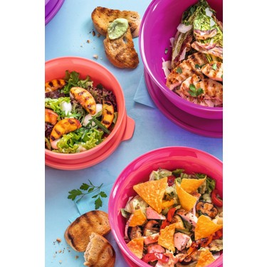 Tupperware Aloha Kap 4'lü Set 450 ml- 1 Lt- 2Lt- 4 Lt Fiyatı