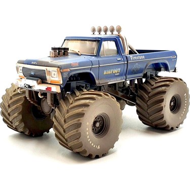 ビッグフット1974 フォード F-250モンスタートラックダーティバージョン 1/18 ビッグフット #1 -1974 フォード F-250 モンスタートラック w/48