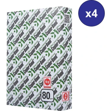 Ve-Ge Copier Bond A4 80 g/m² 2.000 Ad. Fotokopi Kağıdı (4'lü