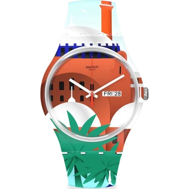 Swatch A City Of A Hundred Names Unisex Kol Saati SUOZ719 Fiyatı