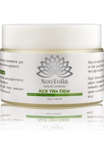 NeoTolia Natural Cosmetics Aloe Vera Kremi (Doğal)