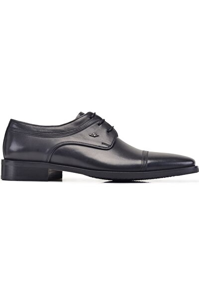 Nevzat Onay Siyah Klasik Bağcıklı Erkek Ayakkabı -7628-