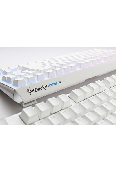 Ducky One 3 Mekanik White Swich Q Tr White Keycaps Rgb LED Gaming Klavye