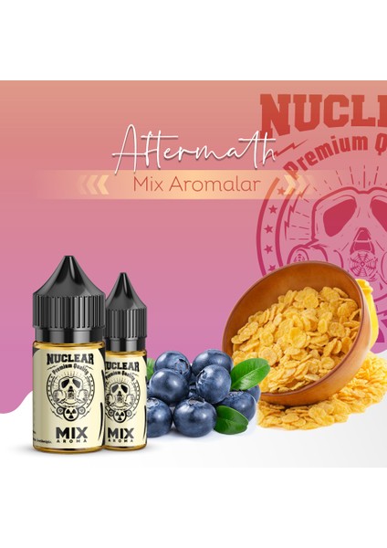 Mix Aroma Aftermath Yaban Mersin Tatlı Donut Gıda Aroması 10 ml modelleri