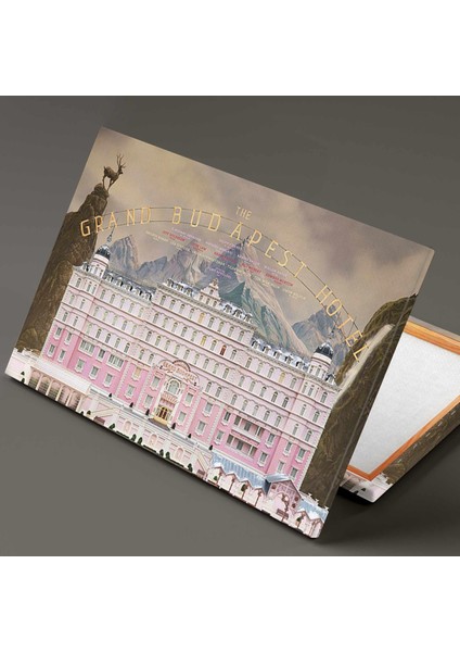 Grand Budapest Hotel Budapeşte Oteli Film Afişi Kanvas Tablo