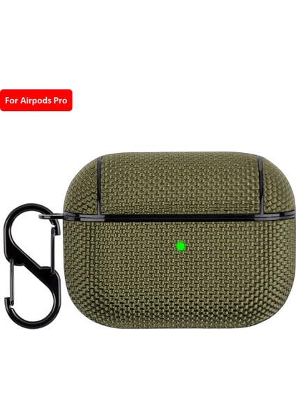 Airpods Pro Için Silikon Kulaklık Kılıfı - Yeşil (Yurt Dışından)