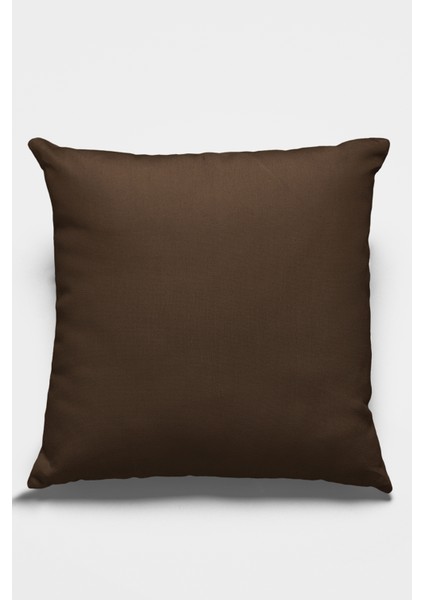 2'li 43X43 Cm Kahve Döşemelik Tay Tüyü Premium Kumaş Dekoratif Çift Taraflı Kırlent Kılıfı KRL005 fiyatları