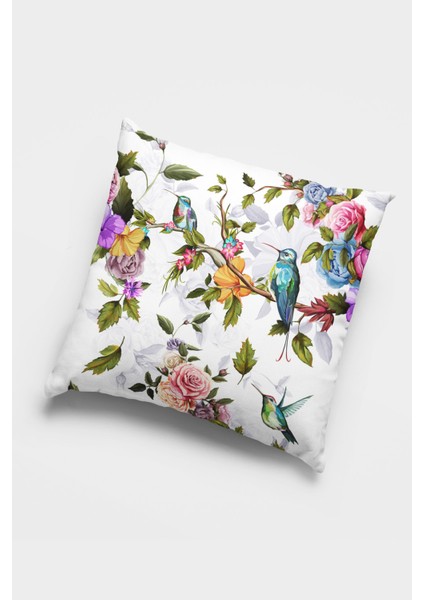 Çift Taraflı 4'lü Kırlent Kılıfı 43X43 Cm Gizli Fermuar Premium Kumaş Dokuma Tay Tüyü 4KR002 fiyatları
