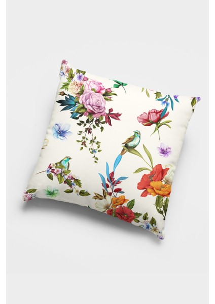 Çift Taraflı 4'lü Kırlent Kılıfı 43X43 Cm Gizli Fermuar Premium Kumaş Dokuma Tay Tüyü 4KR002 fırsatları