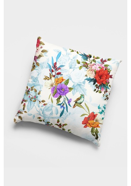 Çift Taraflı 4'lü Kırlent Kılıfı 43X43 Cm Gizli Fermuar Premium Kumaş Dokuma Tay Tüyü 4KR002 indirimleri