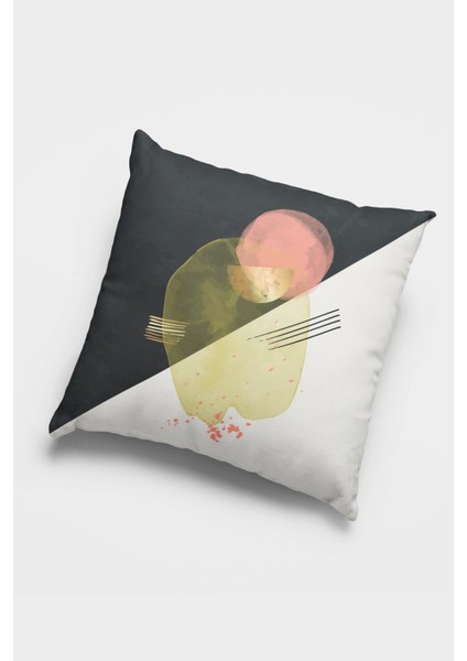 Çift Taraflı 4'lü Kırlent Kılıfı 43X43 Cm Gizli Fermuar Dokuma Premium Tay Tüyü Kumaş 4KR035 modelleri