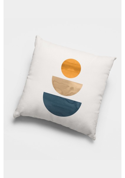 Çift Taraflı 4'lü Kırlent Kılıfı 43X43 Cm Gizli Fermuar Dokuma Tay Tüyü Premium Kumaş 4KR049