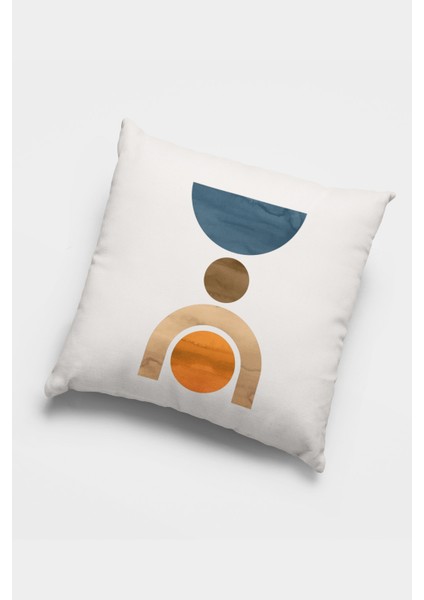 Çift Taraflı 4'lü Kırlent Kılıfı 43X43 Cm Gizli Fermuar Dokuma Tay Tüyü Premium Kumaş 4KR049