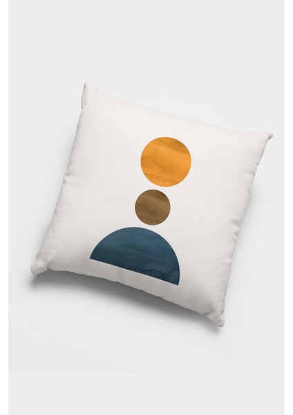 Çift Taraflı 4'lü Kırlent Kılıfı 43X43 Cm Gizli Fermuar Dokuma Tay Tüyü Premium Kumaş 4KR049
