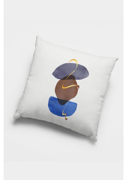 Çift Taraflı 4'lü Kırlent Kılıfı 43X43 Cm Gizli Fermuar Dokuma Tay Tüyü Premium Kumaş 4KR055 indirimleri