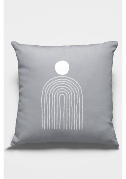 Soyut Tay Tüyü Premium Leke Tutmaz Kumaş Çift Taraflı Kırlent Yastık Kılıfı 43X43 Cm KRL176 fiyatları