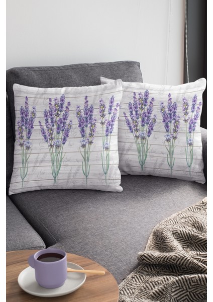 Tay Tüyü Dokuma Premium Kumaş Çift Taraflı Kırlent Yastık Kılıfı Çiçekli 43X43 Cm KRL345 modelleri