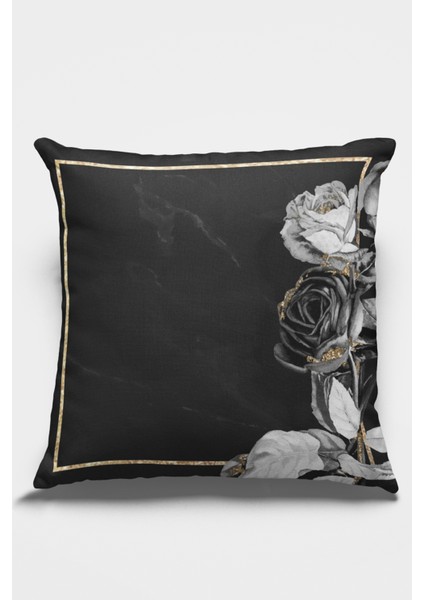 Premium Tay Tüyü Dokuma Kumaş Çiçekli Çift Taraflı Kırlent Yastık Kılıfı 43X43 Cm KRL447 fiyatları