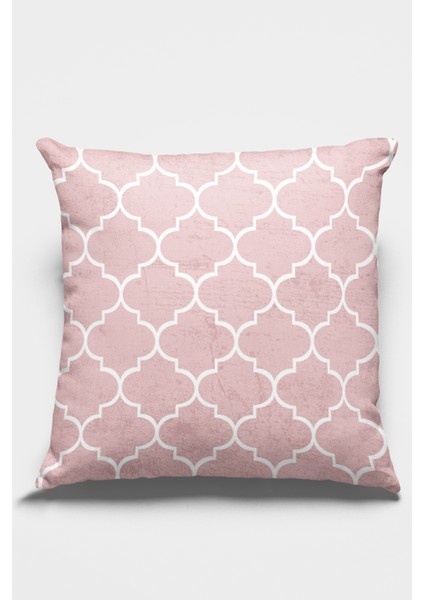 Tay Tüyü Dokuma Premium Kumaş Çift Taraflı Kırlent Fas Desen Yastık Kılıfı 43X43 Cm KRL149 fiyatları