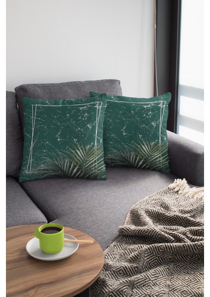 Dekoratif Çift Taraflı Kırlent Yastık Kılıfı Tay Tüyü Dokuma Premium Kumaş 43X43 Cm KRL402 modelleri