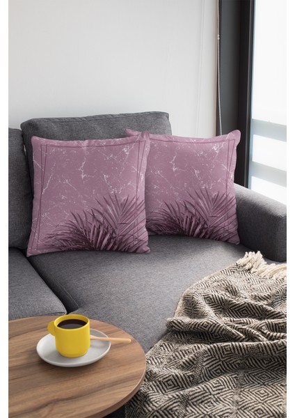 Tay Tüyü Dokuma Premium Kumaş Dekoratif Çift Taraflı Kırlent Yastık Kılıfı 43X43 Cm KRL094 modelleri