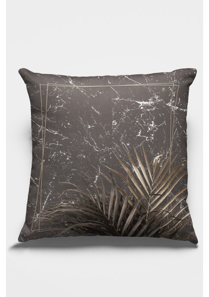 Premium Kumaş Tay Tüyü Dokuma Dekoratif Çift Taraflı Kırlent Yastık Kılıfı 43X43 Cm KRL401