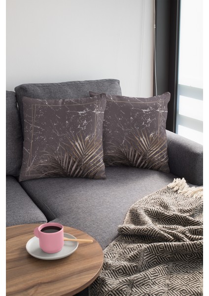 Premium Kumaş Tay Tüyü Dokuma Dekoratif Çift Taraflı Kırlent Yastık Kılıfı 43X43 Cm KRL401 modelleri