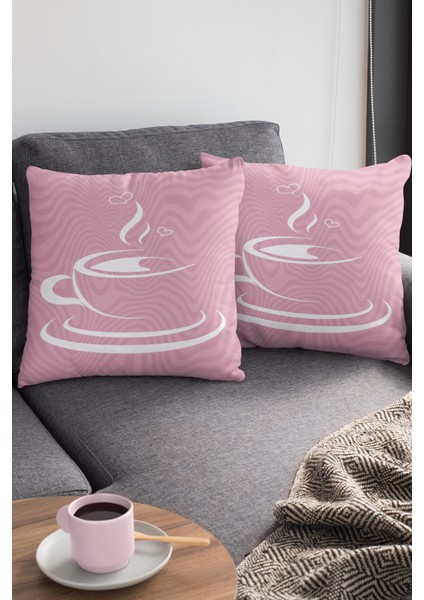 Fincanlı Dokuma Premium Tay Tüyü Kumaş Çift Taraflı Kırlent Yastık Kılıfı 43X43 Cm KRL283 modelleri