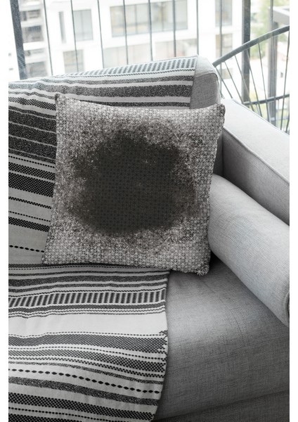 Sulu Boya Premium Tay Tüyü Dokuma Kumaş Çift Taraflı Kırlent Yastık Kılıfı 43X43 Cm KRL117 fiyatları