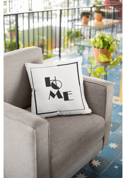 Home Dokuma Premium Tay Tüyü Kumaş Çift Taraflı Kırlent Yastık Kılıfı 43X43 Cm KRL330 fiyatları