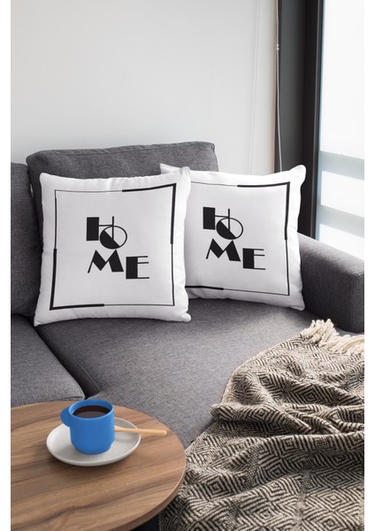Home Dokuma Premium Tay Tüyü Kumaş Çift Taraflı Kırlent Yastık Kılıfı 43X43 Cm KRL330 modelleri