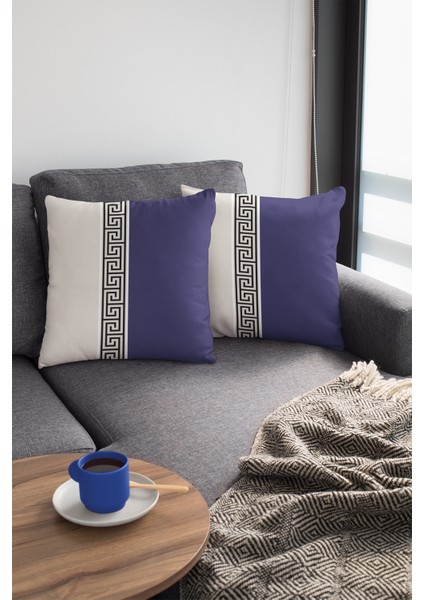 Tay Tüyü Dokuma Premium Leke Tutmaz Kumaş Çift Taraflı Kırlent Kılıfı Avangarde 43X43 Cm KRL143 modelleri