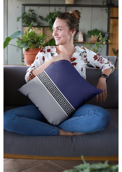 Dokuma Leke Tutmaz Premium Tay Tüyü Kumaş Çift Taraflı Kırlent Kılıfı Avangarde 43X43 Cm KRL144 fırsatları