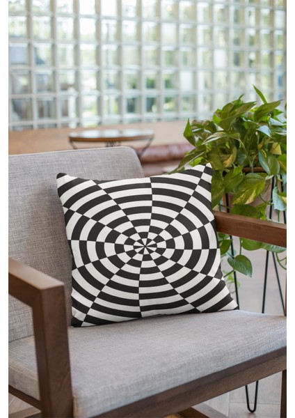 Premium Tay Tüyü Dokuma Leke Tutmaz Kumaş Çift Taraflı Kırlent Yastık Kılıfı Ilizyon 43X43 Cm KRL201 fiyatları