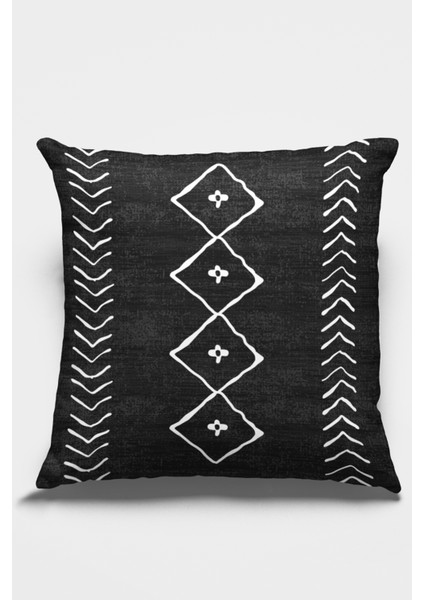 Moroccan Leke Tutmaz Premium Tay Tüyü Kumaş Çift Taraflı Kırlent Yastık Kılıfı 43X43 Cm KRL195