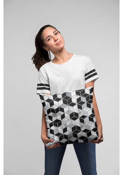 Tay Tüyü Dokuma Premium Kumaş Çift Taraflı Kırlent Petek Yastık Kılıfı 43X43 Cm KRL269