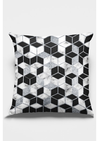 Tay Tüyü Dokuma Premium Kumaş Çift Taraflı Kırlent Petek Yastık Kılıfı 43X43 Cm KRL269 fiyatları