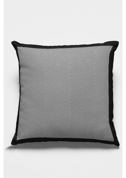 Balık Sırtı Kırlent Yastık Kılıfı Premium Tay Tüyü Dokuma Kumaş Çift Taraflı 43X43 Cm KRL349 fiyatları