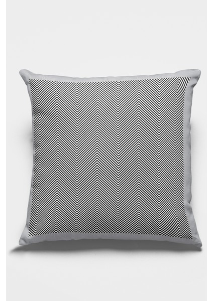 Çift Taraflı Kırlent Yastık Kılıfı Balık Sırtı Dokuma Premium Tay Tüyü Kumaş 43X43 Cm KRL351 fiyatları