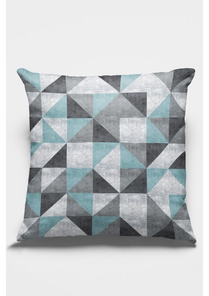 Geometrik Tay Tüyü Dokuma Premium Kumaş Çift Taraflı Kırlent Yastık Kılıfı 43X43 Cm KRL379 modelleri