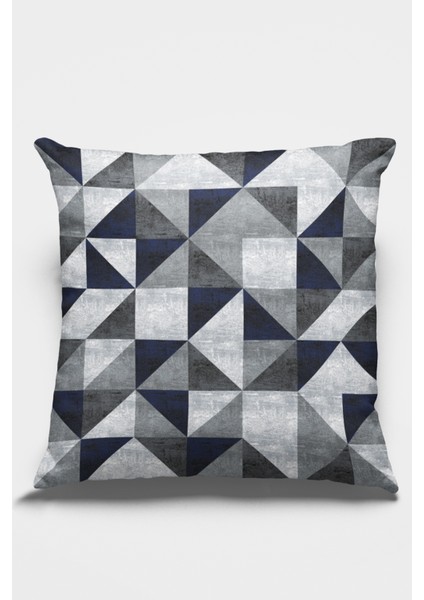Premium Tay Tüyü Çift Taraflı Kırlent Yastık Kılıfı Dokuma Geometrik Kumaş 43X43 Cm KRL382 modelleri