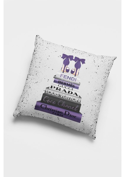 Modern Premium Tay Tüyü Dokuma Kumaş Çift Taraflı Moda Kırlent Yastık Kılıfı 43X43 Cm KRL883 fiyatları