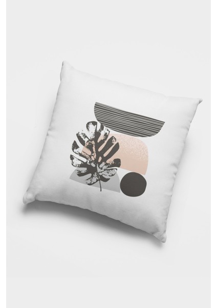 Çift Taraflı 4'lü Kırlent Kılıfı 43X43 Cm Gizli Fermuar Premium Kumaş Dokuma Tay Tüyü 4KR008
