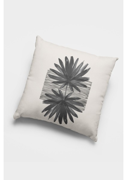 Çift Taraflı 4'lü Kırlent Kılıfı 43X43 Cm Gizli Fermuar Tay Tüyü Dokuma Premium Kumaş 4KR024 indirimleri