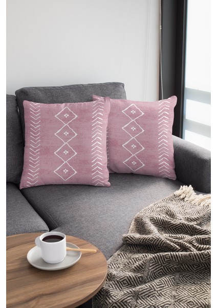 Leke Tutmaz Premium Tay Tüyü Kumaş Çift Taraflı Kırlent Moroccan Yastık Kılıfı 43X43 Cm KRL194 modelleri