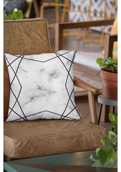 Çift Taraflı Kırlent Yastık Kılıfı Prizma Dokuma Premium Tay Tüyü Kumaş 43X43 Cm KRL421 fiyatları